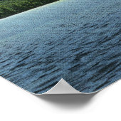 Poster Vue sur le lac depuis Whiteface Inn Dock (Coin)