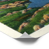 Poster Vue sur le lac des nuages (Coin)