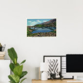 Poster Vue sur le lac des nuages (Bureau à domicile)