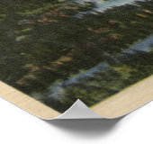 Poster Vue sur le lac Gregory et San Bernardino (Coin)