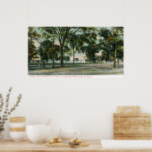 Poster Vue sur le lac Quannapowitt et Lakeside (Cuisine)