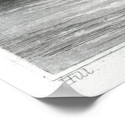 Poster Vue sur le lac Raquette (Coin)