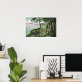 Poster Vue sur le lac Saratoga # 2 (Bureau à domicile)