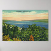 Poster Vue sur le lac Seneca (Devant)