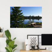 Poster Vue sur le lac Sprague (Bureau à domicile)