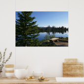 Poster Vue sur le lac Sprague (Cuisine)