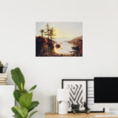 Poster Vue sur le lac Winnipiseogee (Bureau à domicile)