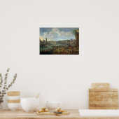 Poster Vue sur le Louvre et la Tour de Nesles (Cuisine)