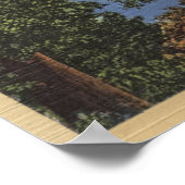 Poster Vue sur le magnifique lac Shasta (Coin)