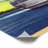 Poster Vue sur le martha's Vineyard Steamer (Coin)