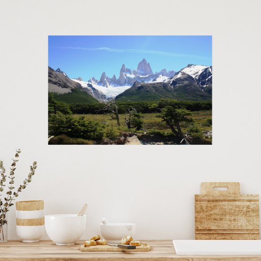 Poster Vue Sur Le Mont Fitz Roy (Cuisine)