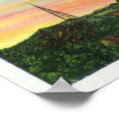 Poster Vue sur le monument commémoratif du pèlerinage de (Coin)