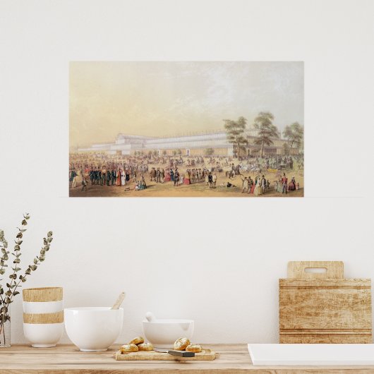 Poster Vue sur le Palais Crystal (Cuisine)