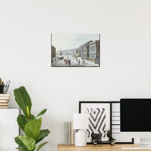 Poster Vue sur le Palais Royal, Berlin (Bureau à domicile)