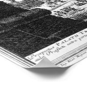 Poster Vue sur le Palais Trautson construit pour le comte (Coin)