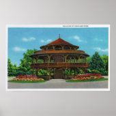 Poster Vue sur le Pavillon Highland Park (Devant)