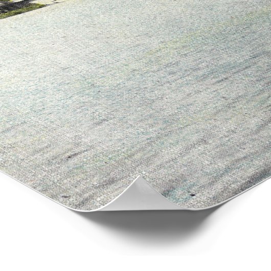 Poster Vue sur le pont New Lake Quinsigamond (Coin)