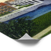 Poster Vue sur le pont Notre-Dame (Coin)