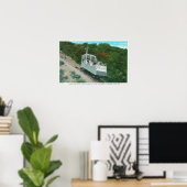 Poster Vue sur le téléphérique du mont Lowe Incline (Bureau à domicile)