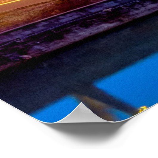 Poster Vue sur le vieux Tbilissi (Coin)