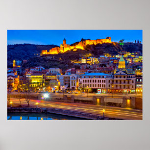 Poster Vue sur le vieux Tbilissi