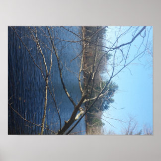 Poster vue sur l'eau