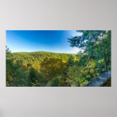 Poster Vue sur les gorges de Mohican, Mohican State Park, (Devant)