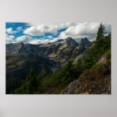 Poster Vue sur les lacs Middle et Lower Thornton (Devant)