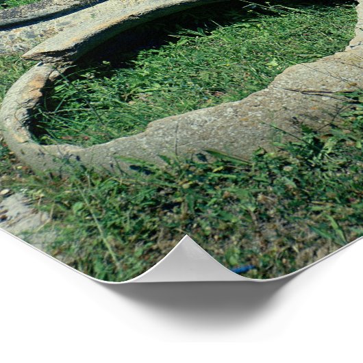 Poster Vue sur les magasins (Coin)