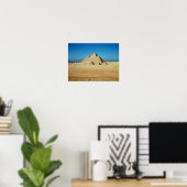 Poster Vue sur les Pyramides (Bureau à domicile)