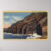 Poster Vue sur les Sept Grottes (Devant)