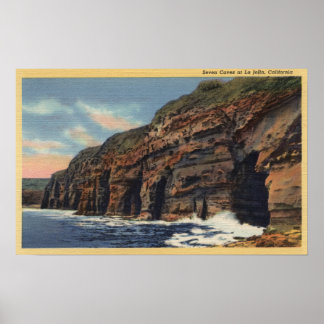 Poster Vue sur les Sept Grottes