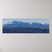 Poster Vue sur les Tatras (Devant)