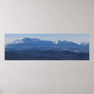 Poster Vue sur les Tatras