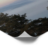 Poster Vue sur les Tatras depuis Pieniny (Coin)