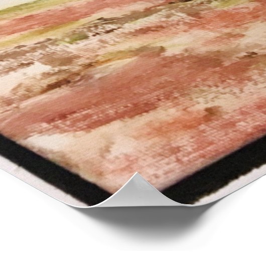 Poster Vue sur l'île (Coin)