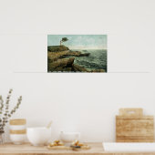 Poster Vue sur l'île de Peaks et le Pair Tree (Cuisine)