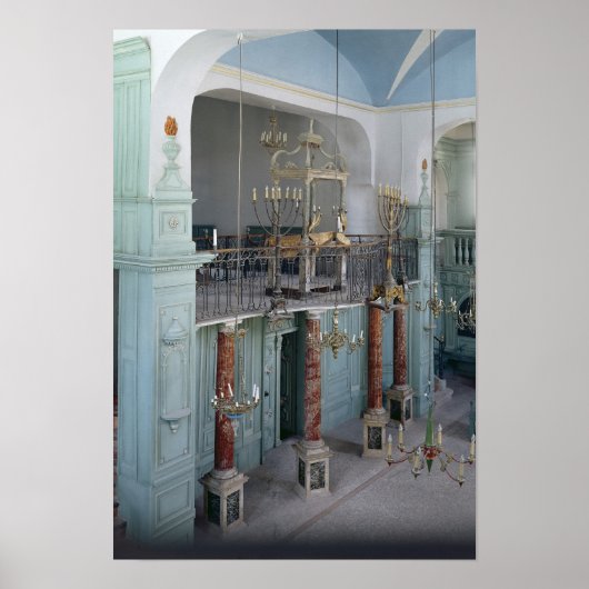 Poster Vue sur l'intérieur du Cavaillon (Devant)