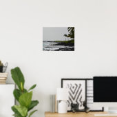 Poster Vue sur l'océan à Poipu (Bureau à domicile)