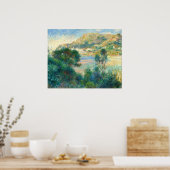 Poster Vue sur Monte Carlo - Auguste Renoir (Cuisine)