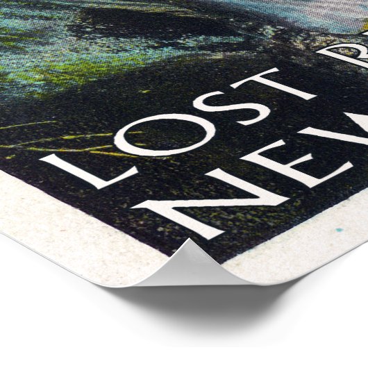 Poster Vue sur Paradise Falls (Coin)