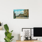 Poster Vue sur Park Street, Street CarAlameda, CA (Bureau à domicile)