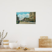 Poster Vue sur Park Street, Street CarAlameda, CA (Cuisine)