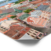 Poster Vue sur Riga Lettonie (Coin)