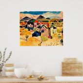 Poster Vue sur Saint Germain, Paul Klee, (Cuisine)