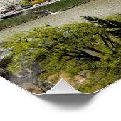 Poster Vue sur Salzbourg Autriche (Coin)