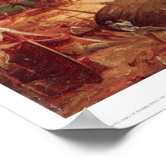 Poster Vue sur San Francisco, California Harbour (0575A) (Coin)