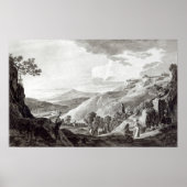 Poster Vue sur Tarquinia et Corneto (Devant)