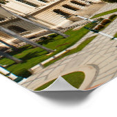 Poster Vue sur un bâtiment du Capitole à La Havane, Cuba (Coin)