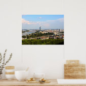 Poster Vue sur Vienne (Cuisine)